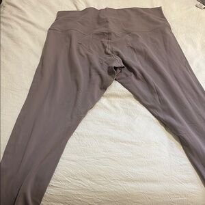 Lulu Lemon Lavender High-Waisted Leggings